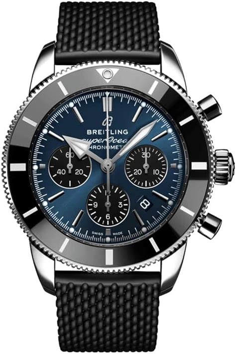 breitling superocean heritage blackeye blue